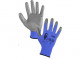 Potiahnuté rukavice CERRO modro-šedé - PREDAJ PO 12 pároch
