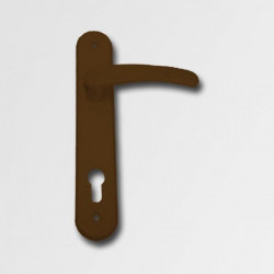 Dverové kovanie Michaela K90 hnedá dózický kľúč