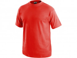 Tričko DANIEL krátky rukáv, bavlna, červené