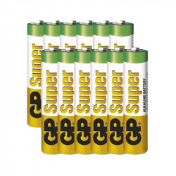 Batérie AAA mikrotužkové LR03 1,5V alkalické 12ks