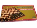 Šachy drevené EXTRA + backgammon 50x50xcm