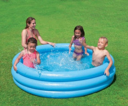Bazén nafukovací detský CRYSTAL 3 komorový 168x41cm