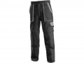 Pracovné nohavice CXS LUXY JOSEF čierno-šedé